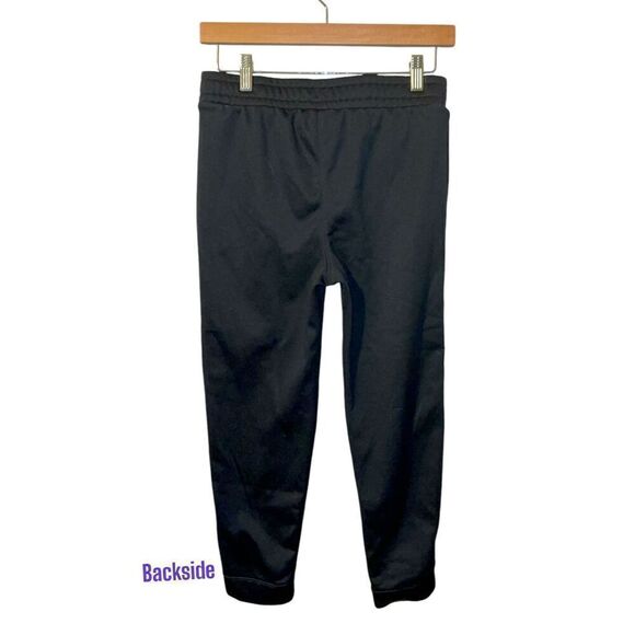 Champions Black fleeced sweatpants (boys) - Picture 3 of 4